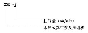 2SK真空泵型號(hào)說(shuō)明